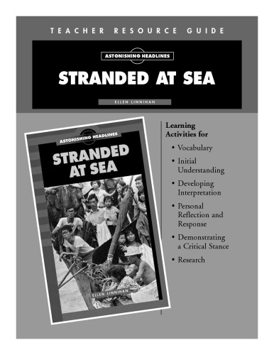 Stranded at Sea Teacher Resource Guide (Astonishing Headlines)