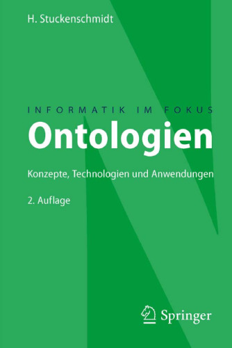 Ontologien: Konzepte, Technologien und Anwendungen