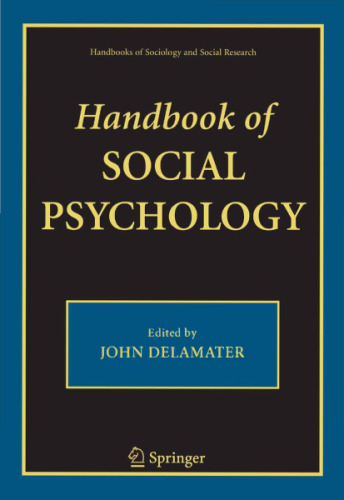 Handbook of Social Psychology