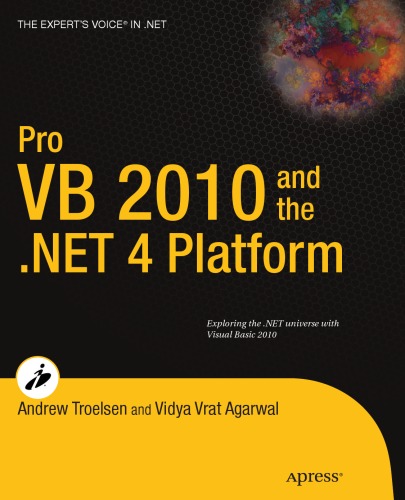 Pro VB 2010 and the .NET 4.0 Platform