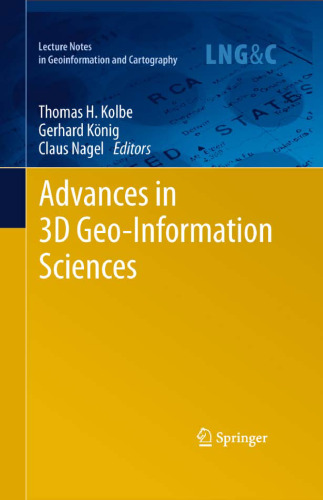 Advances in 3D Geo-Information Sciences