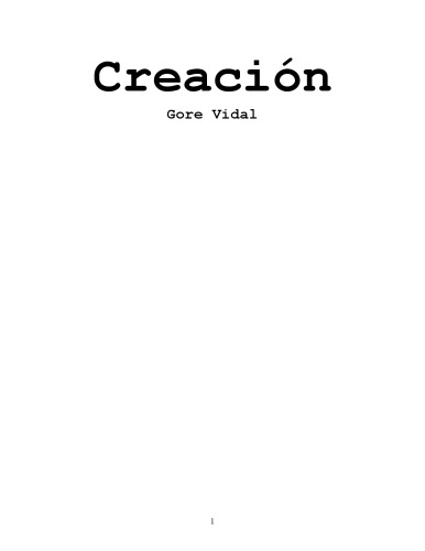 Creación