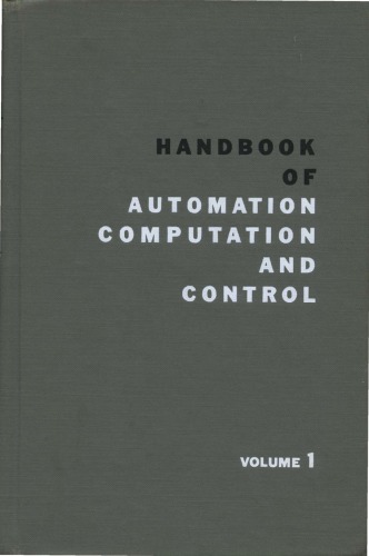 Handbook of Automation Computation and Control, Volume 1: Control Fundamentals