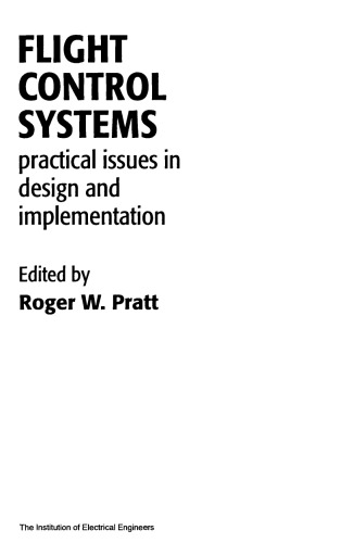 Flight control systems: practical issues in design and implementation