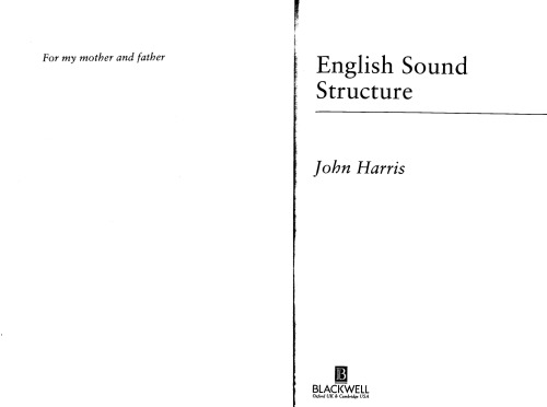 English Sound Structure