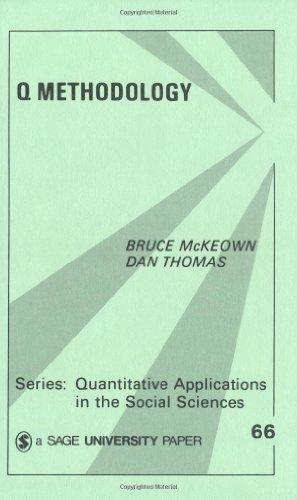 Q Methodology (Quantitative Applications in the Social Sciences)