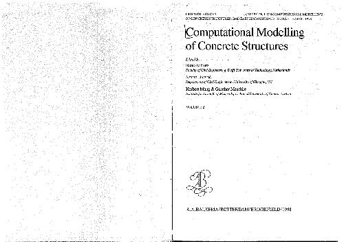 Computational Modelling of Concrete Structures (Vol. 2)