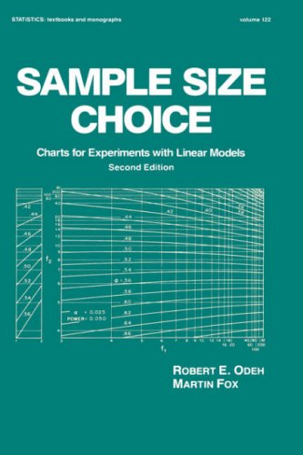 Sample Size Choice (Statistics:  A Series of Textbooks and Monographs)