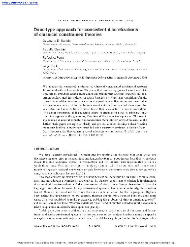 Dirac-type approach for consistent discretizations of classical constrained theories