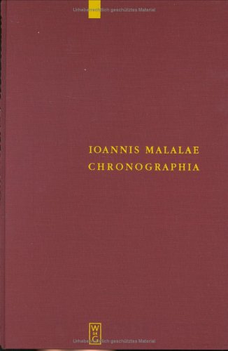 Ioannis Malalae Chronographia