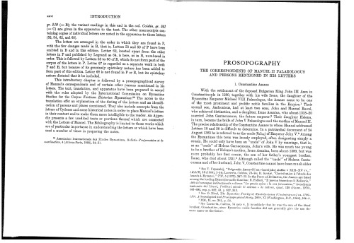 The Letters of Manuel II Palaeologus (Corpus Fontium Historiae Byzantinae)