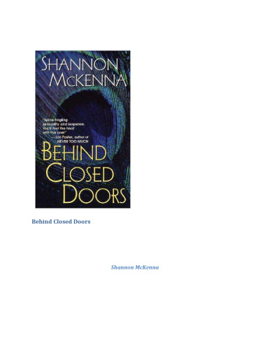 Behind Closed Doors (The McCloud Brothers, Book 1)