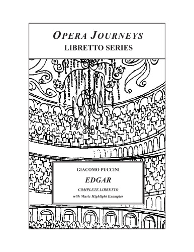 Edgar (Opera Journeys Libretto Series)