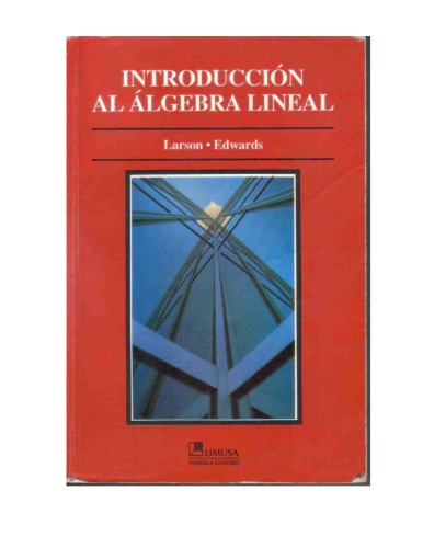 Introduccion Al Algebra Lineal