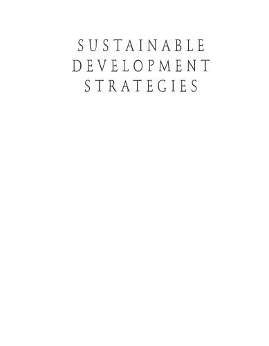 Sustainable Development Strategies : A Resource Book