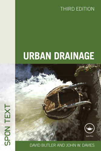 Urban Drainage, 3rd Edition (Spon Text)