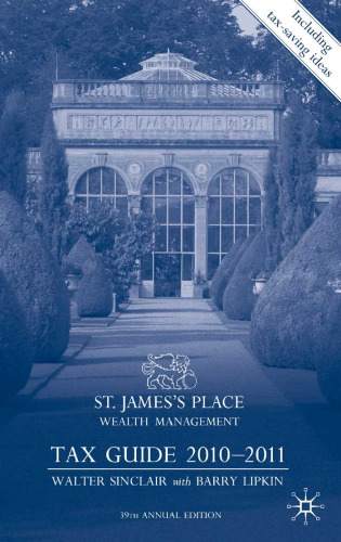 St James's Place Tax Guide 2010-2011, 39th Edition