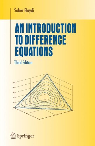 Introduction to Difference Equations