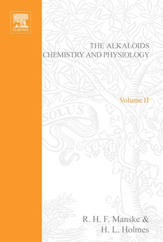 The Alkaloids Chemistry and Physiology