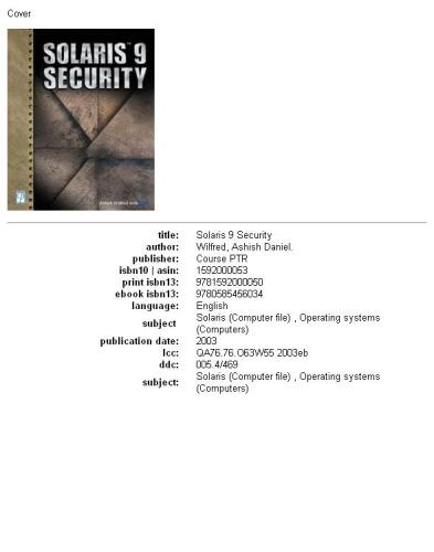 Solaris 9 Security (Networking)