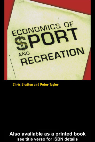 Economics of Sport and Recreation