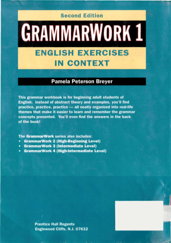 GrammarWork 1: English Exercises in Context