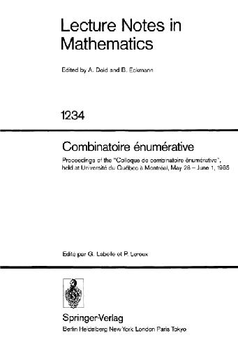 Combinatoire Enumerative