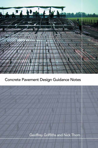 Concrete Pavement Design Guidance Notes