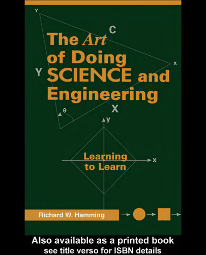 Art of Doing Science and Engineering: Learning to Learn