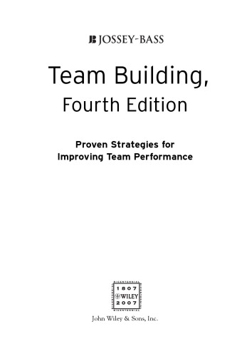 Team Building: Proven Strategies for Improving Team Performance