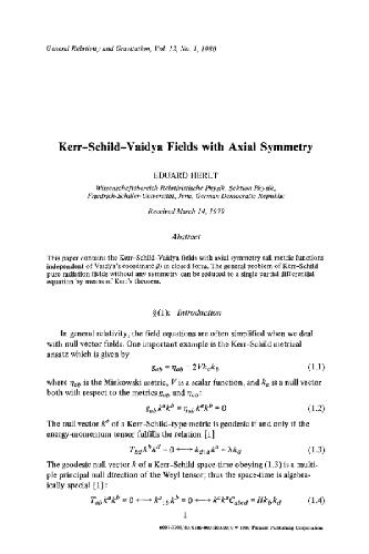 General relativity and gravitation Vol. 12