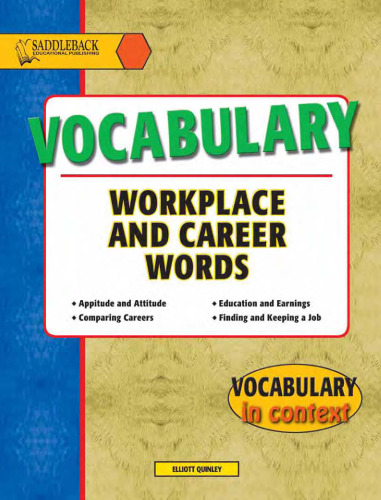 Workplace and Career (Vocabulary in Context)