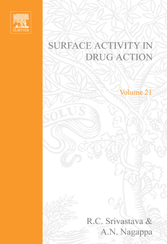 Surface Activity in Drug Action