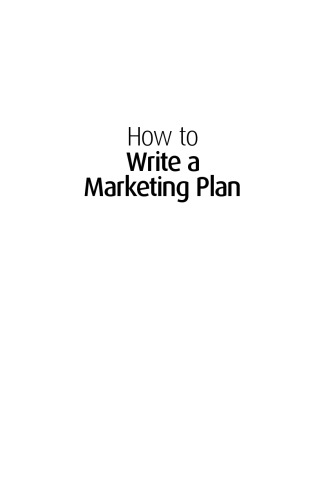 How to Write a Marketing Plan (Creating Success)