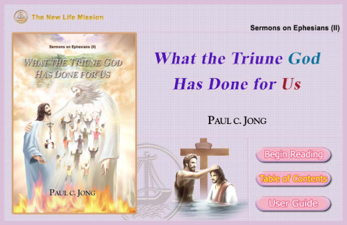 WHAT THE TRIUNE GOD HAS DONE FOR US