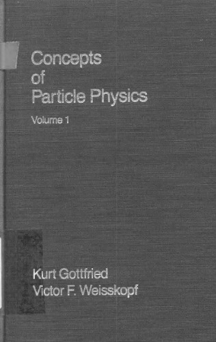 Concepts of Particle Physics