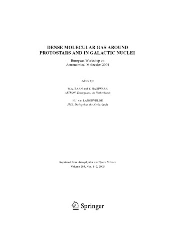 Dense molecular gas around protostars and in galactic nuclei: European Workshop on Astronomical Molecules 2004