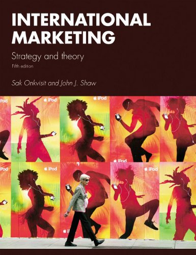 International Marketing: Strategy and Theory