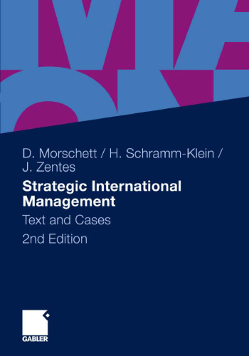 Strategic International Management: Text and Cases, 2nd Edition