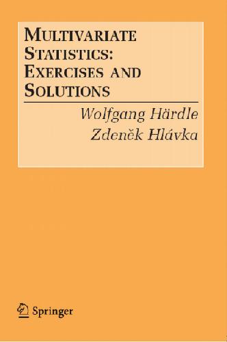 Multivariate Statistics: Exercises and Solutions