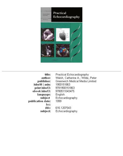 Practical Echocardiography