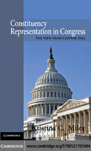 Constituency Representation in Congress: The View from Capitol Hill