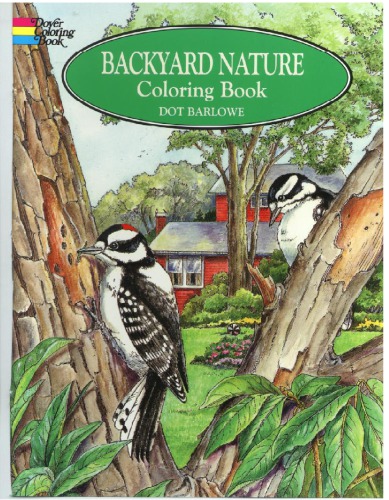 Backyard Nature Coloring Book