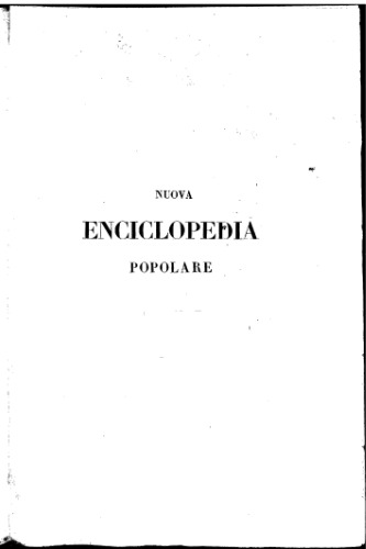 nuova enciclopedia popolare ovvero dizionario generale di scienze, lettere, arti, storia, geografia, ecc. ecc. - volume 2 (B)  djvu 