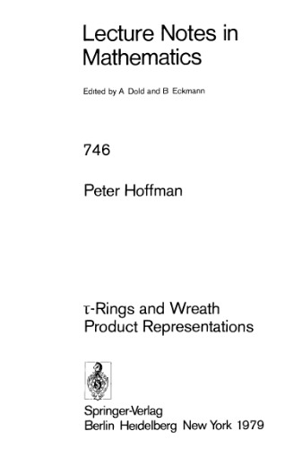 τ-Rings and Wreath Product Representations