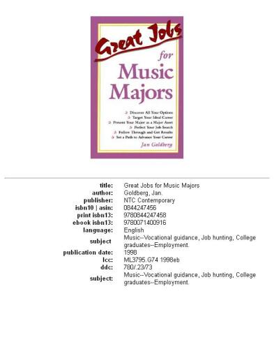 Great Jobs for Music Majors