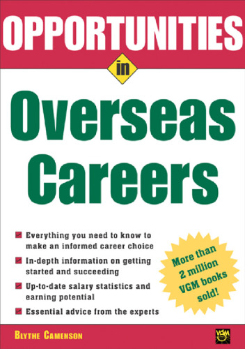 Opportunities in overseas careers