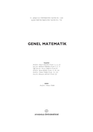 Genel Matematik