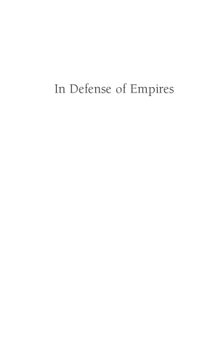 In Defense of Empires (Henry Wendt Lecture)