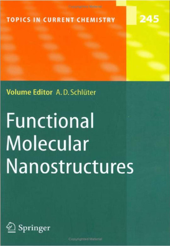 Functional Molecular Nanostructures: -/-